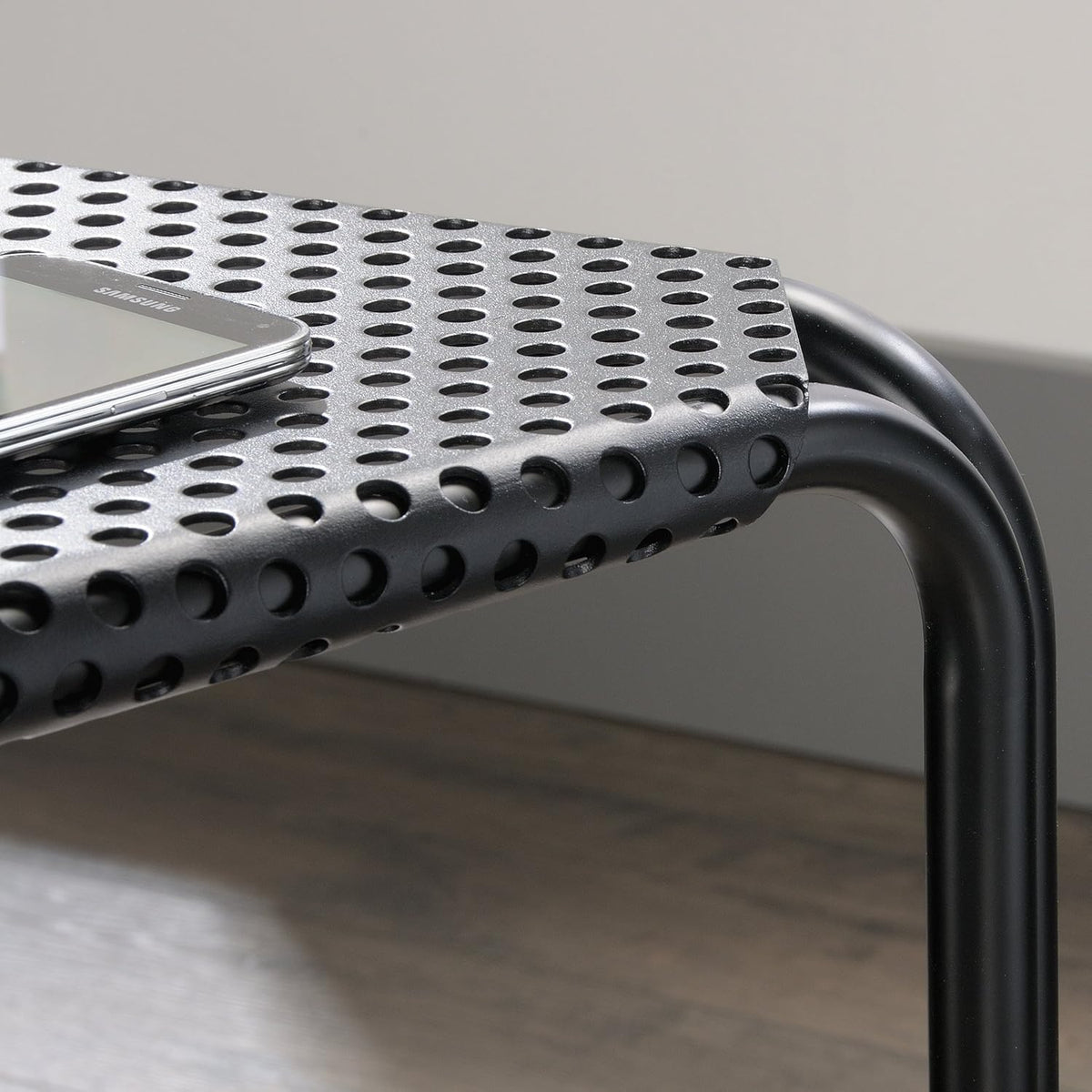 Triangular Side Table, Black finish C14052