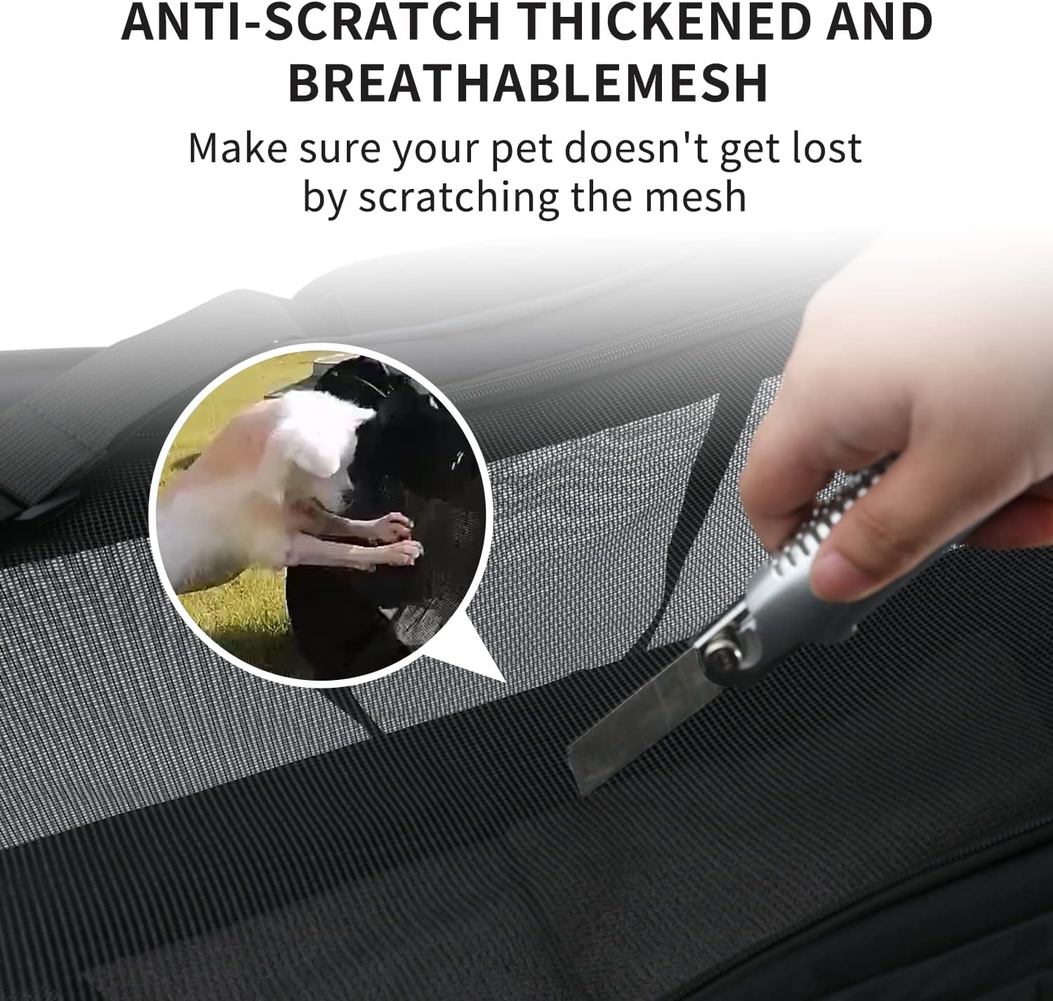 Folding Playpen Case Car Animal Training Bag for Dogs S81316