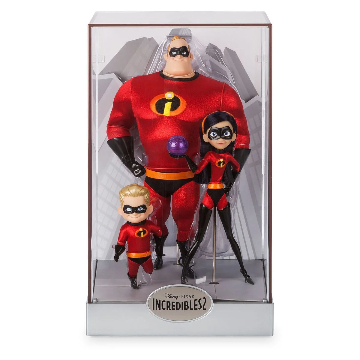 Mr. Incredible, Violet, & Dash Doll Set P659