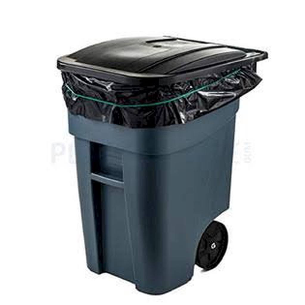 Trash Bags 1.5 Mil Black Heavy Duty (100 Count) U866238