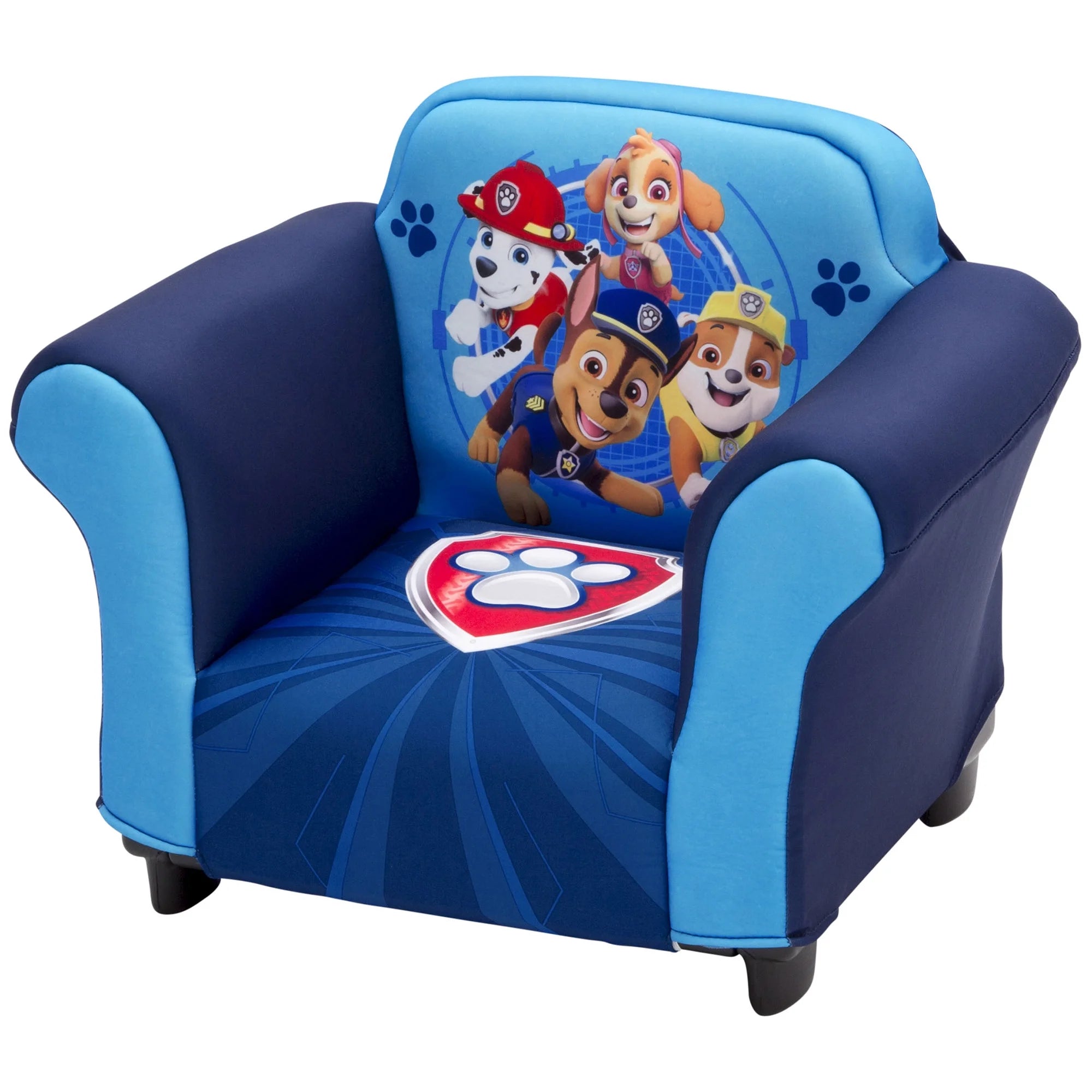 Blue Toddler Armchair with Plastic Frame L244938