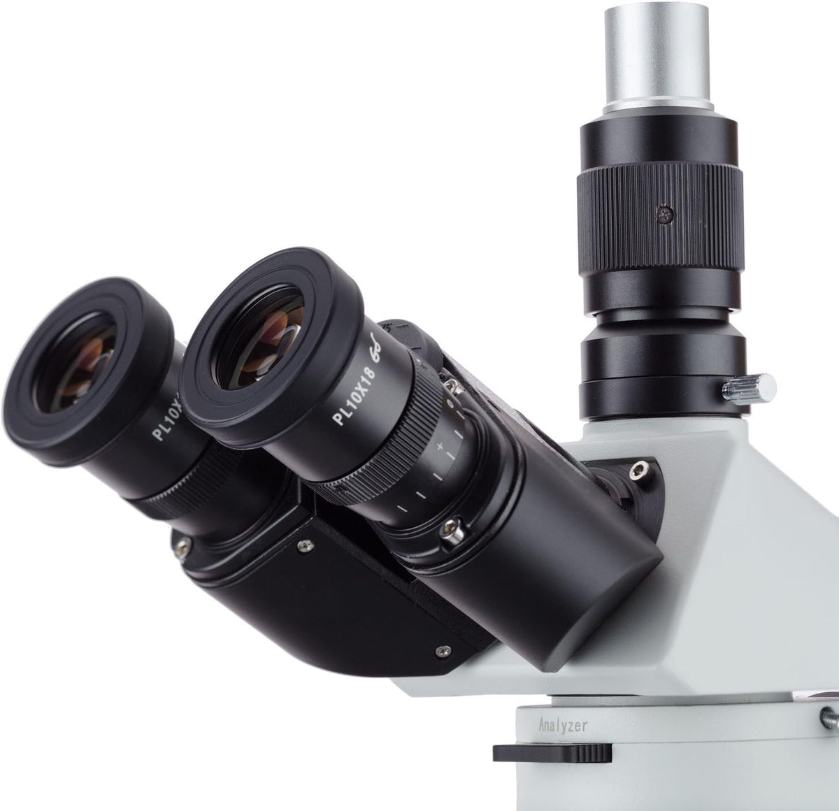 40x-800x Polarizing Metallurgical Microscope with Top and Bottom Lights and 18MP USB3.0 Camera V288
