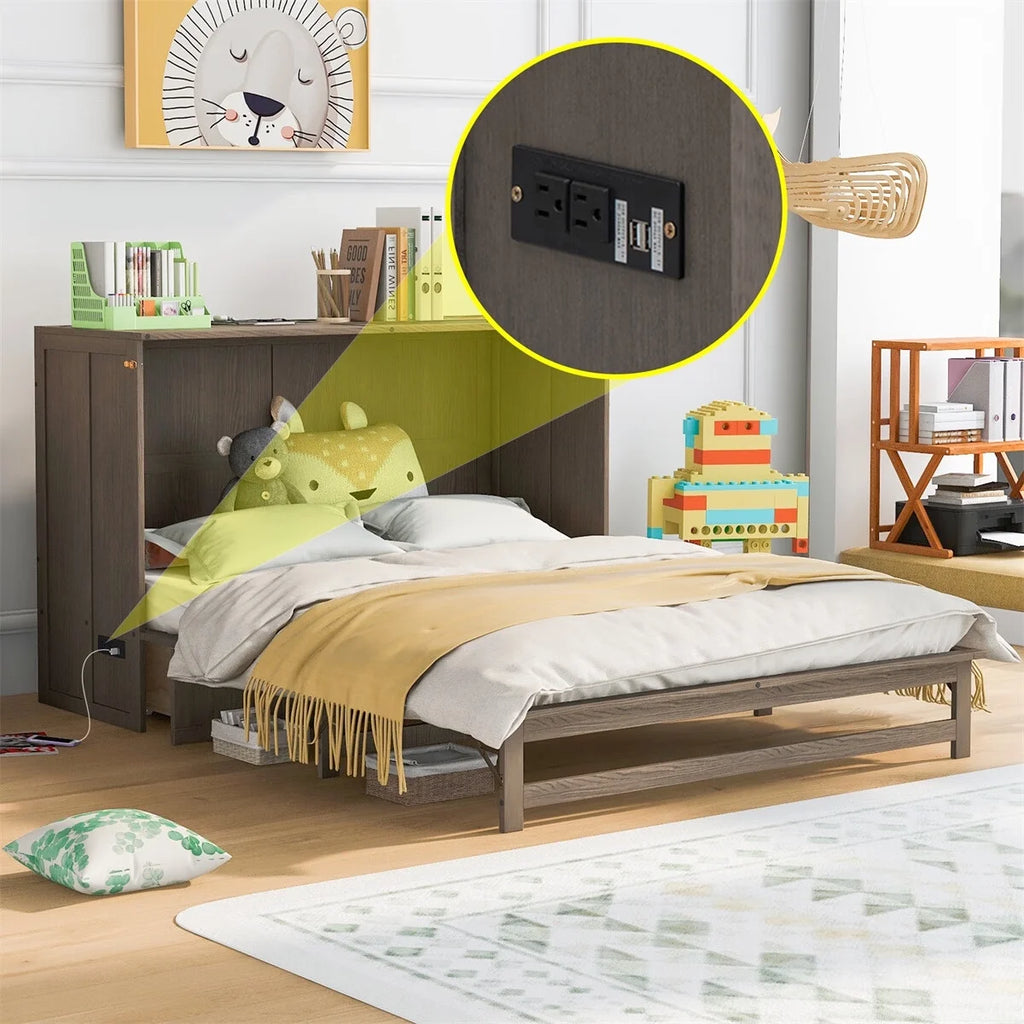 Queen Size Murphy Bed P9454