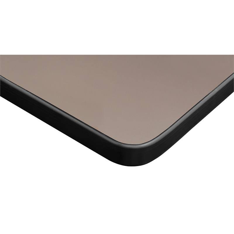 Beige/ Black Square Breakroom Table G5385