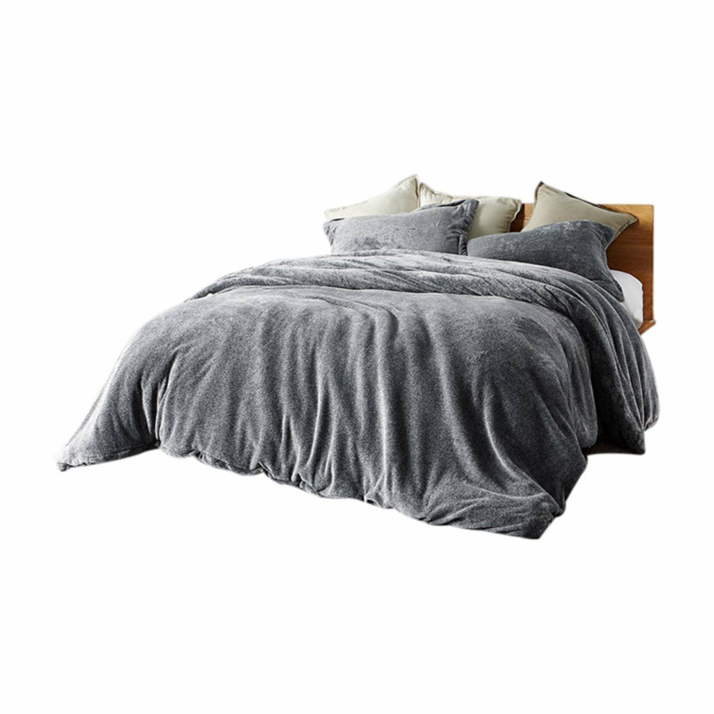 Slate Black King Duvet Cover V491485