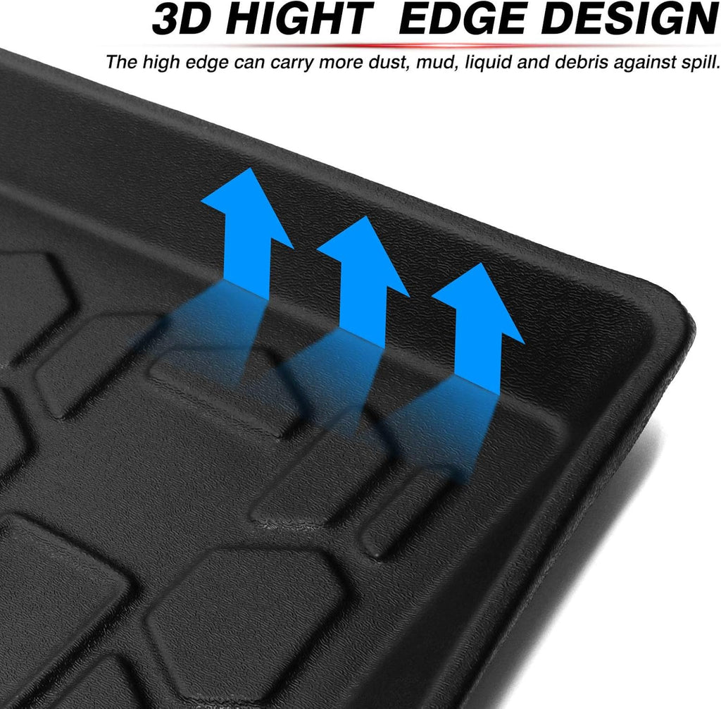 Black Non-Slip TPO Car Cargo Mat A852126