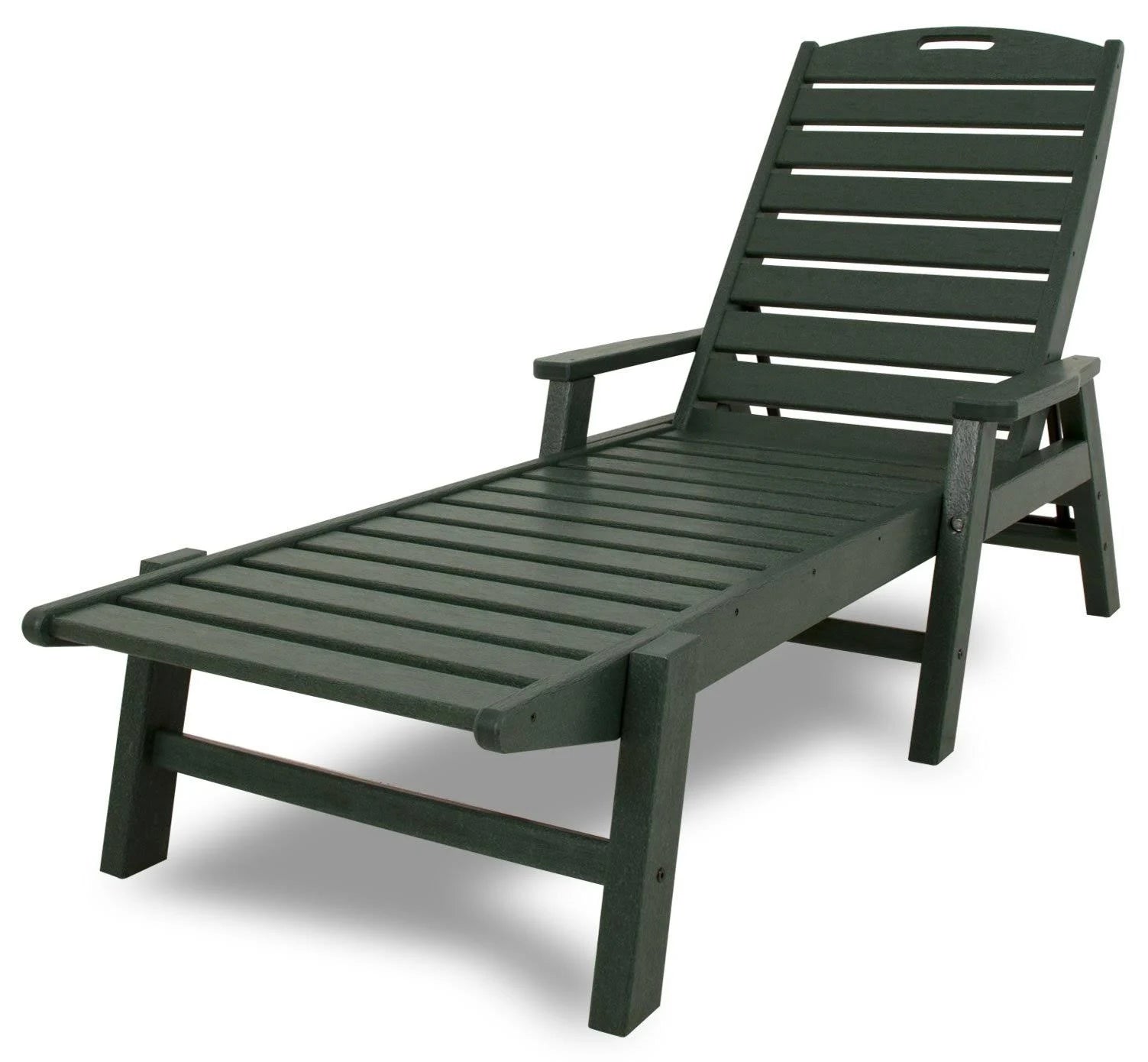 Green Chaise with Arms U499362