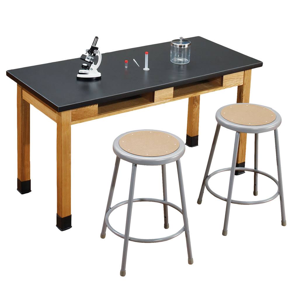 36 x 24 x 60 in. Chemical Resistant Science Lab Table C177496
