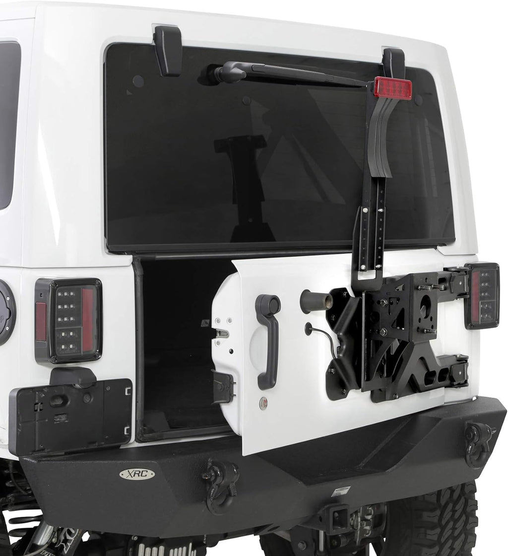 Black Oversize Tire Carrier K963
