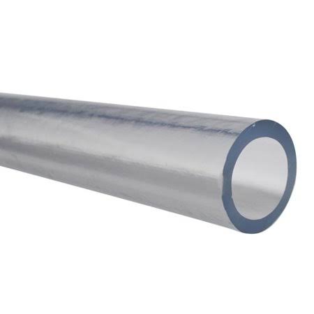 Soft Clear PVC Tubing, 1/2 inch Inner Diameter, 13/16 inch Outer Diameter, 50 ft F204