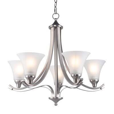Light Shaded Classic Traditional Chandelier O8574