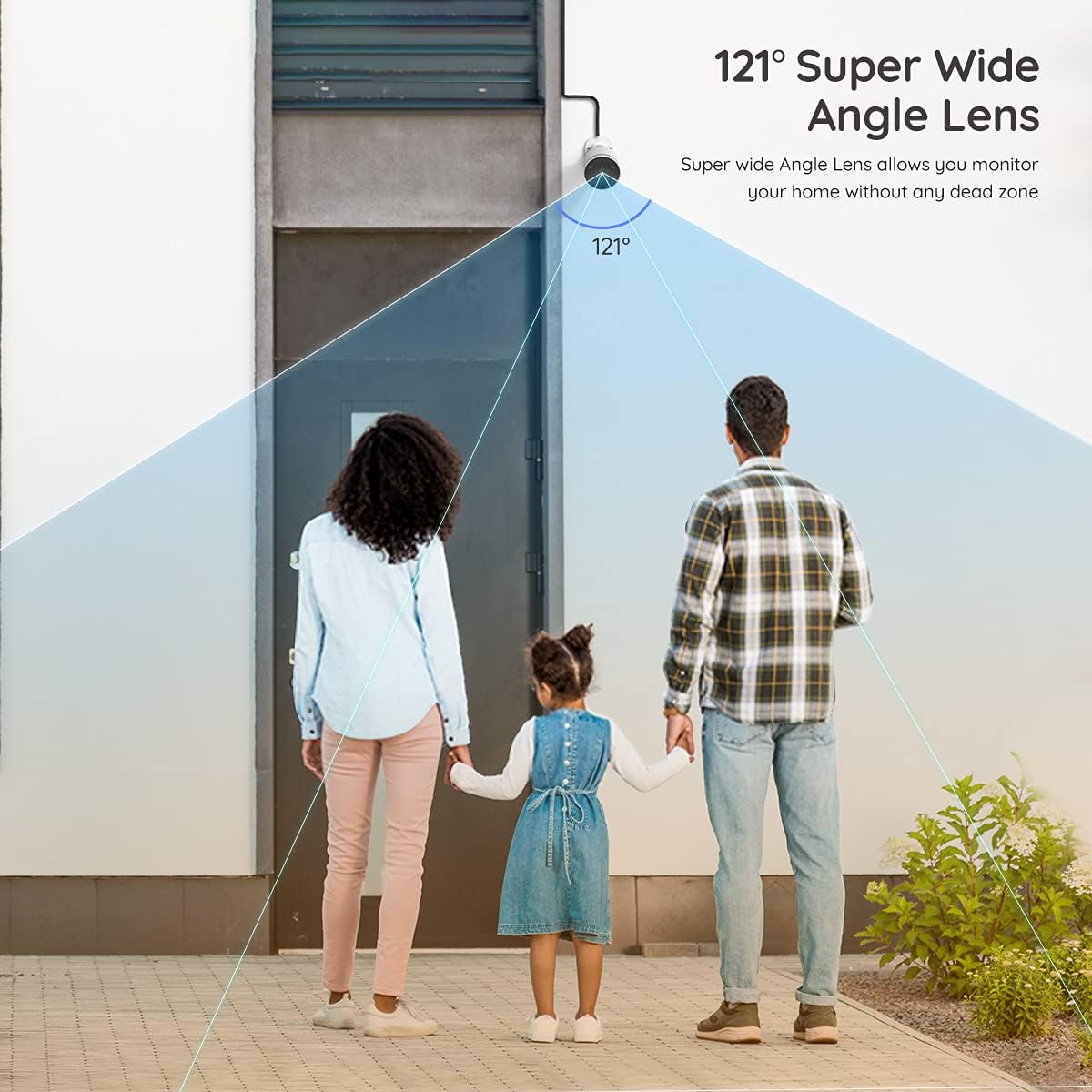 2K/4MP Wifi Security Camera with Color Night Vision O1112