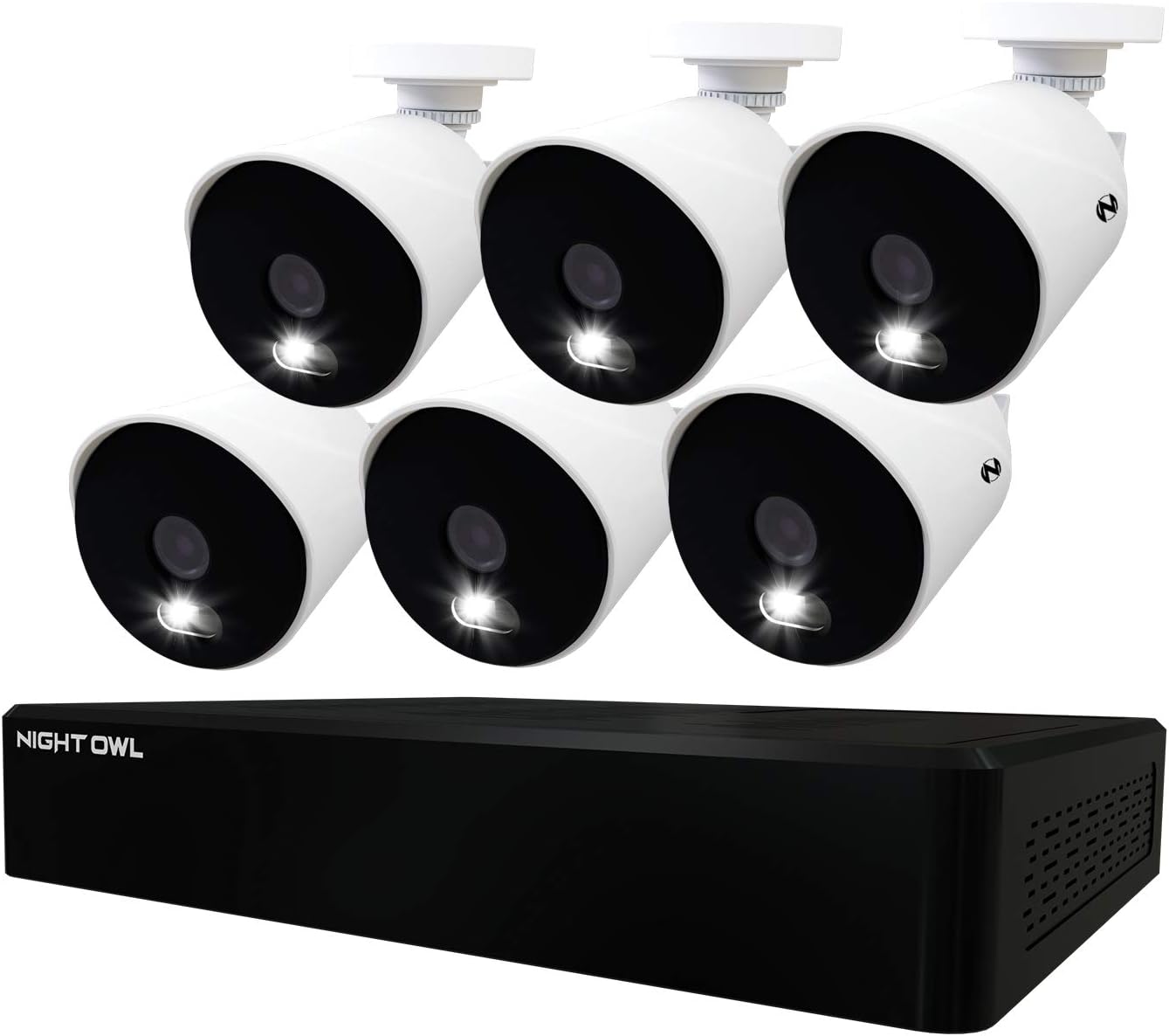 4K Ultra HD Indoor/Outdoor Wired Security Camera System with 1TB Hard Drive W6457