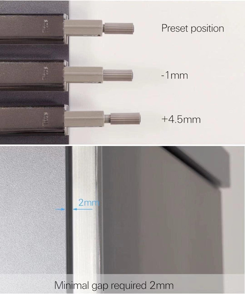 Push to Open Door Latch for Cabinet Doors and Drawer (20 Pack) K68365