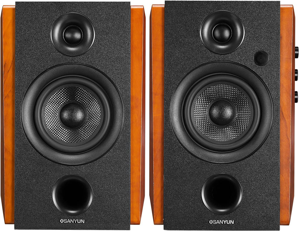 Active Bookshelf Speakers with Carbon Fiber Speaker Unit V859