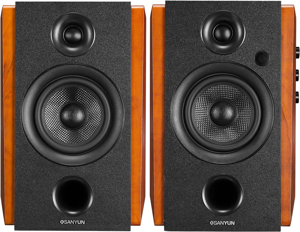Active Bookshelf Speakers with Carbon Fiber Speaker Unit V859