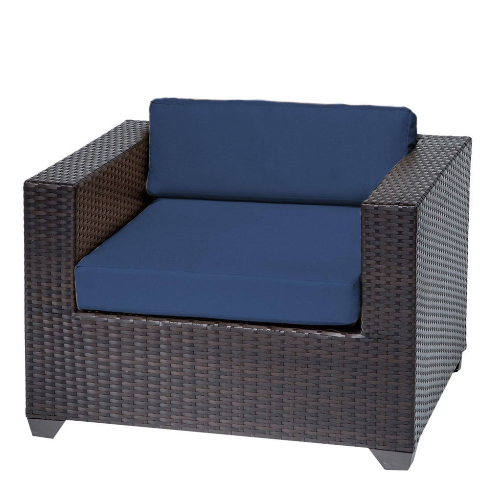 Navy Club Chair Z395