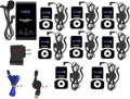 1 Transmitter 8 Receivers Wireless Tour Guide System L9872