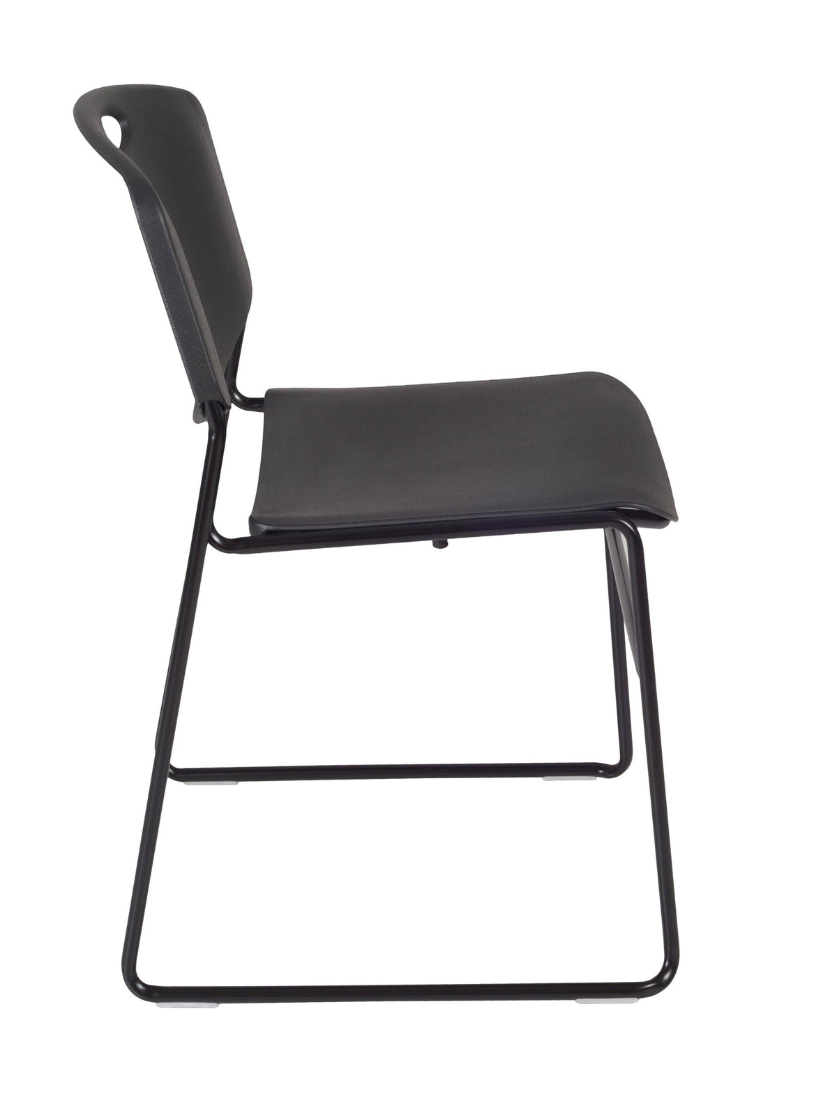 36x22 Square Breakroom Table with 4 Stack Chairs M2416