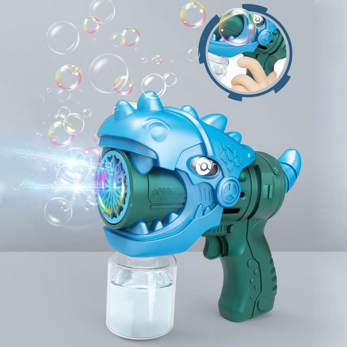 Electric Bubble Machine Toys For Children Silver N85525