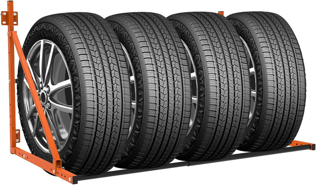 Adjustable Wall Mount Tire Rack, 48-Inch Wide by 36-Inch Deep, Pack of 2 G12365