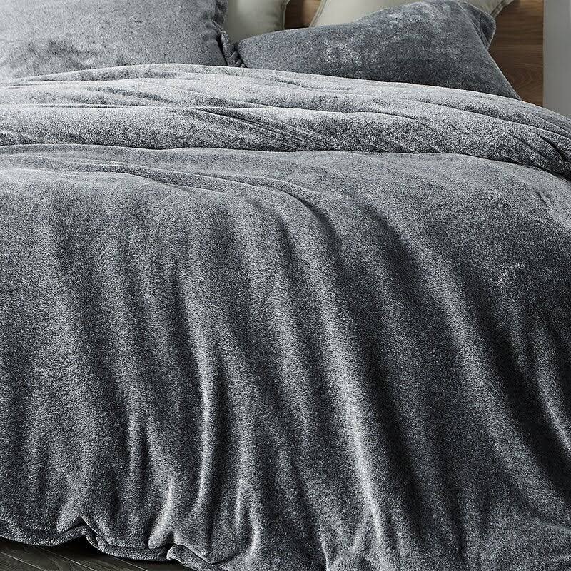 Slate Black King Duvet Cover V491485