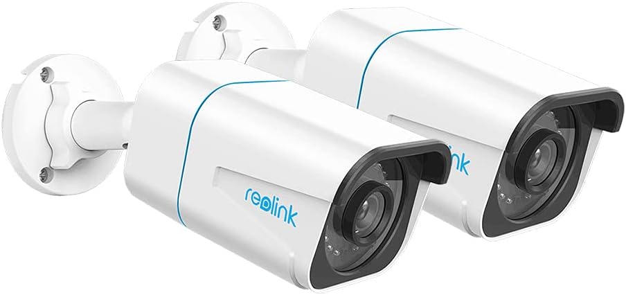 4K Outdoor IP PoE Camera (Pack of 2) P326