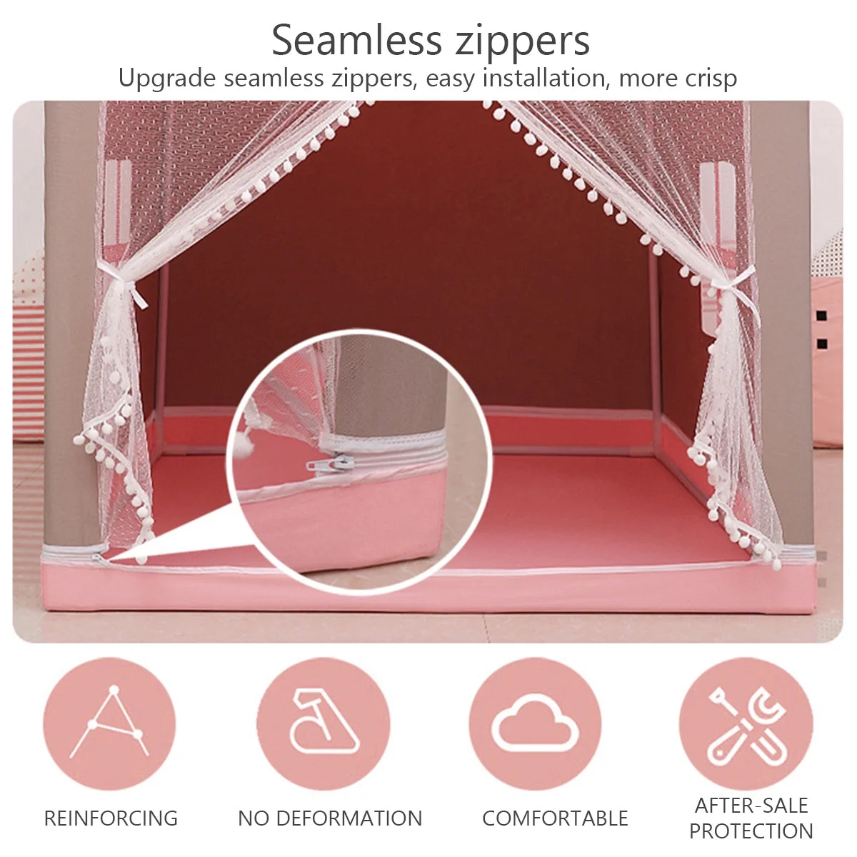 Play Tent Castle Playhouse W138
