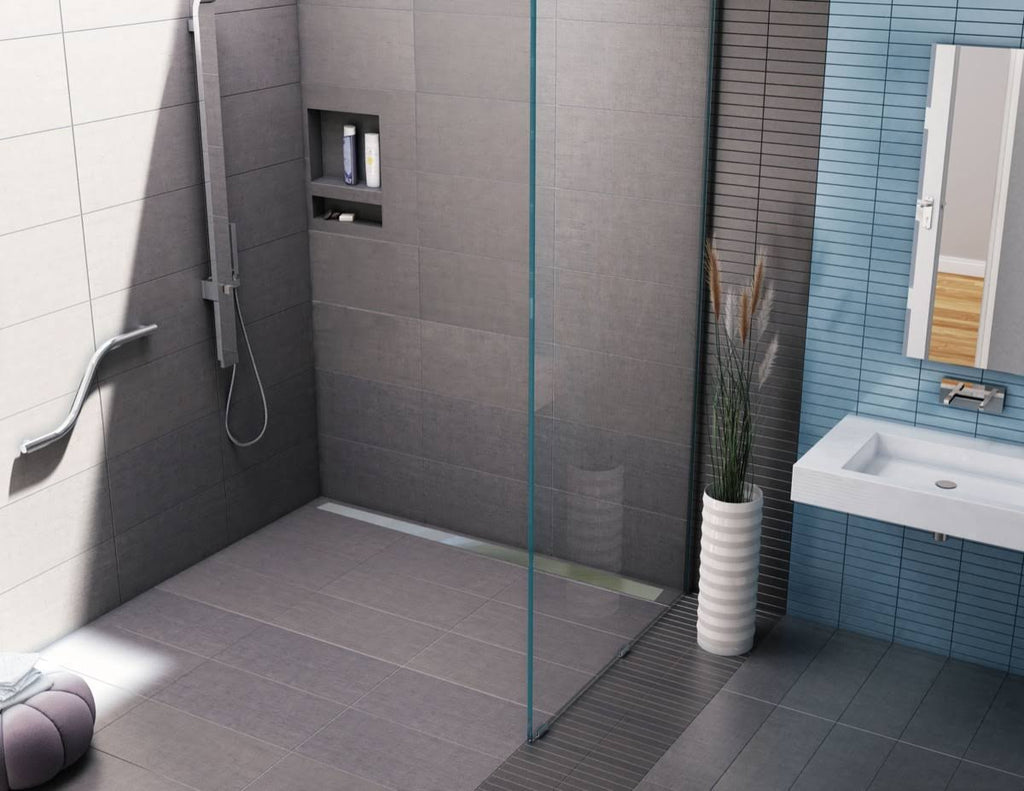 Black Double Recessed Shelf R4076