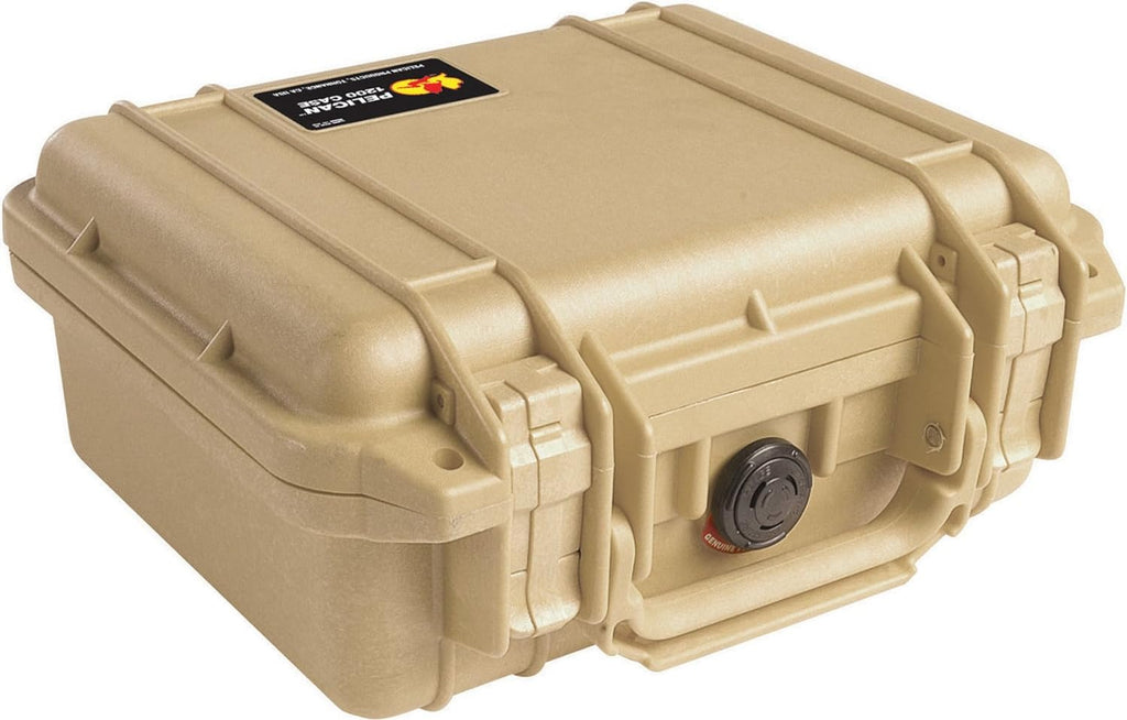 1200 Case With Foam Black Pack of 2 E2113