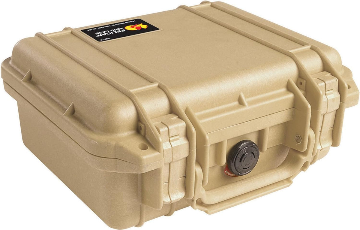 1200 Case With Foam Black Pack of 2 E2113