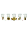 Burnished Brass 5 Light Bath M846024