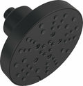 Matte Black 5-Setting Raincan Shower Head Z98273