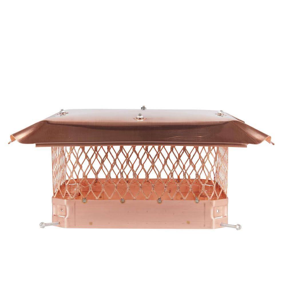 Copper Single Flue Chimney Cap Y8298