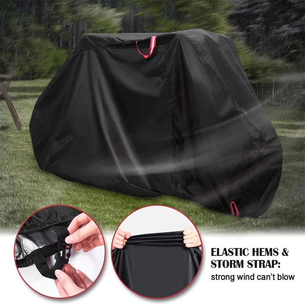 Waterproof Bike Rain Cover 210D Oxford Fabric Bicycle Protective Accessories H6709