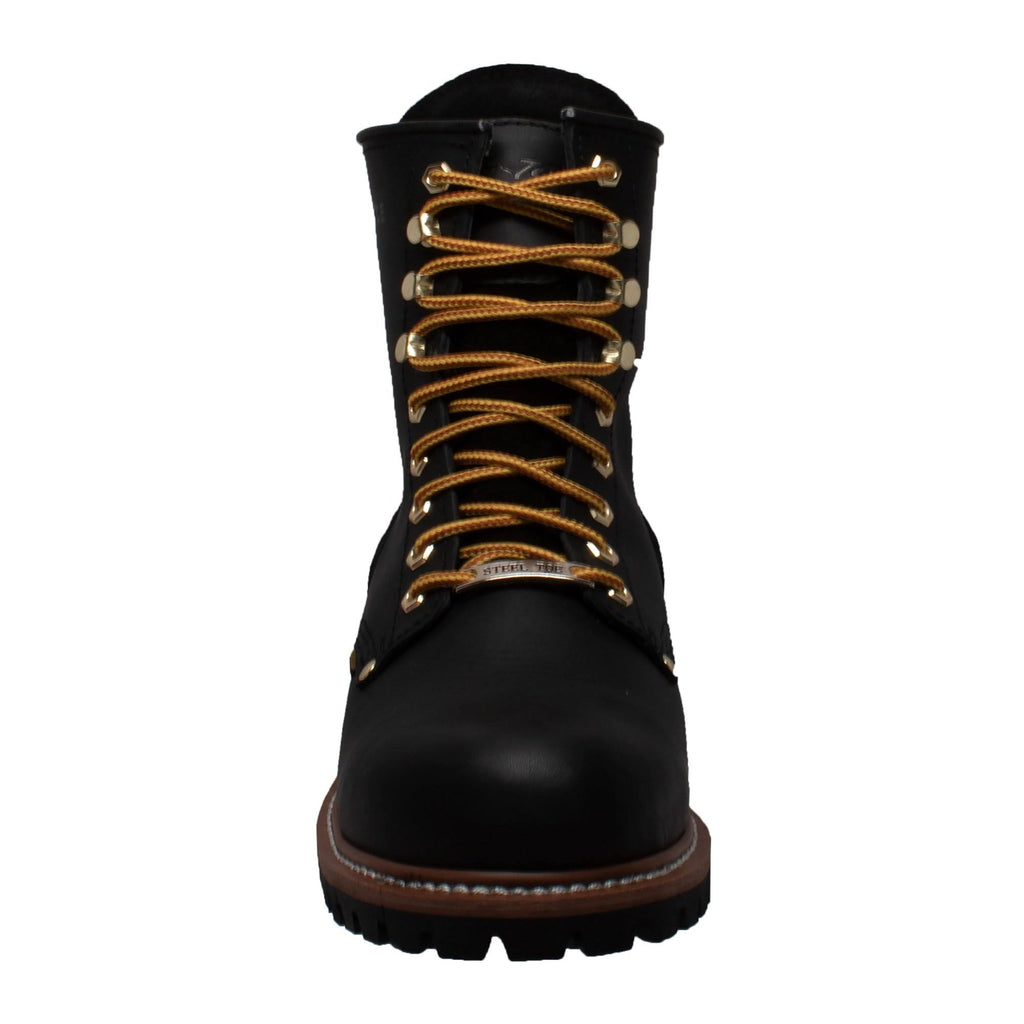 Waterproof Logger Black Work Boots B38374