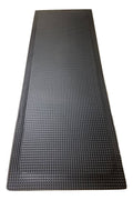 Anti-Fatigue No-Slip Mat Black - 4 ft. x 15 ft. x 0.63 in. V884186