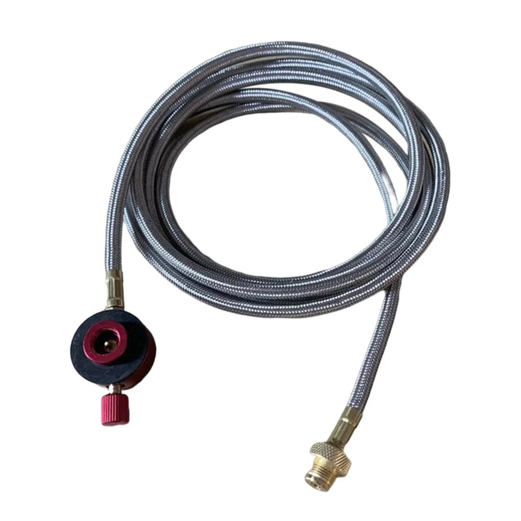 Camping Gas Refill Adapter with Burner Connector Hose B147682