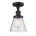 Small Cone 1 Light Semi-Flush Mount Z303