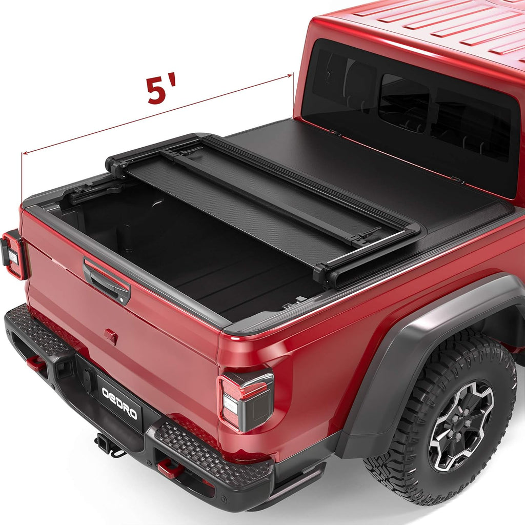 Soft Roll Up Truck Bed Tonneau Cover for 5 Feet Bed U249