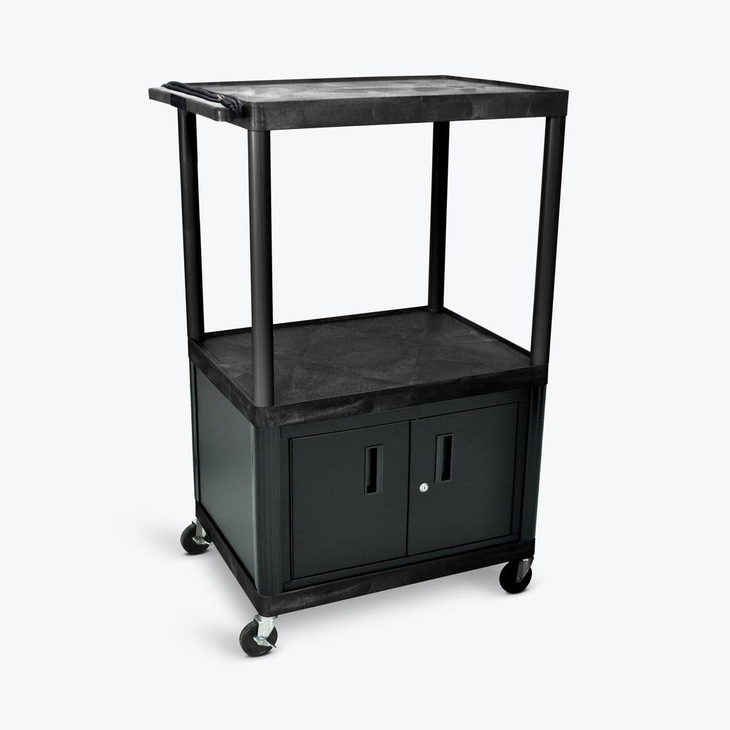 Cart with 3 Shelf Presentation and Cabinet Z447
