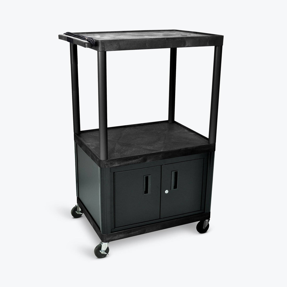 Cart with 3 Shelf Presentation and Cabinet Z447
