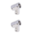 316 Stainless Steel Boat Marine Handrail 60 Degree T Rail Connector Split for 7/8 inch 22mm Tube K357