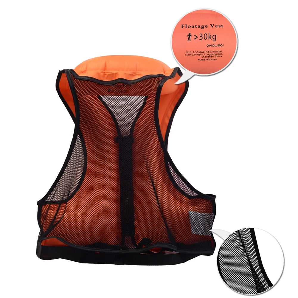 Inflatable Swim Vest Life Jacket B79035