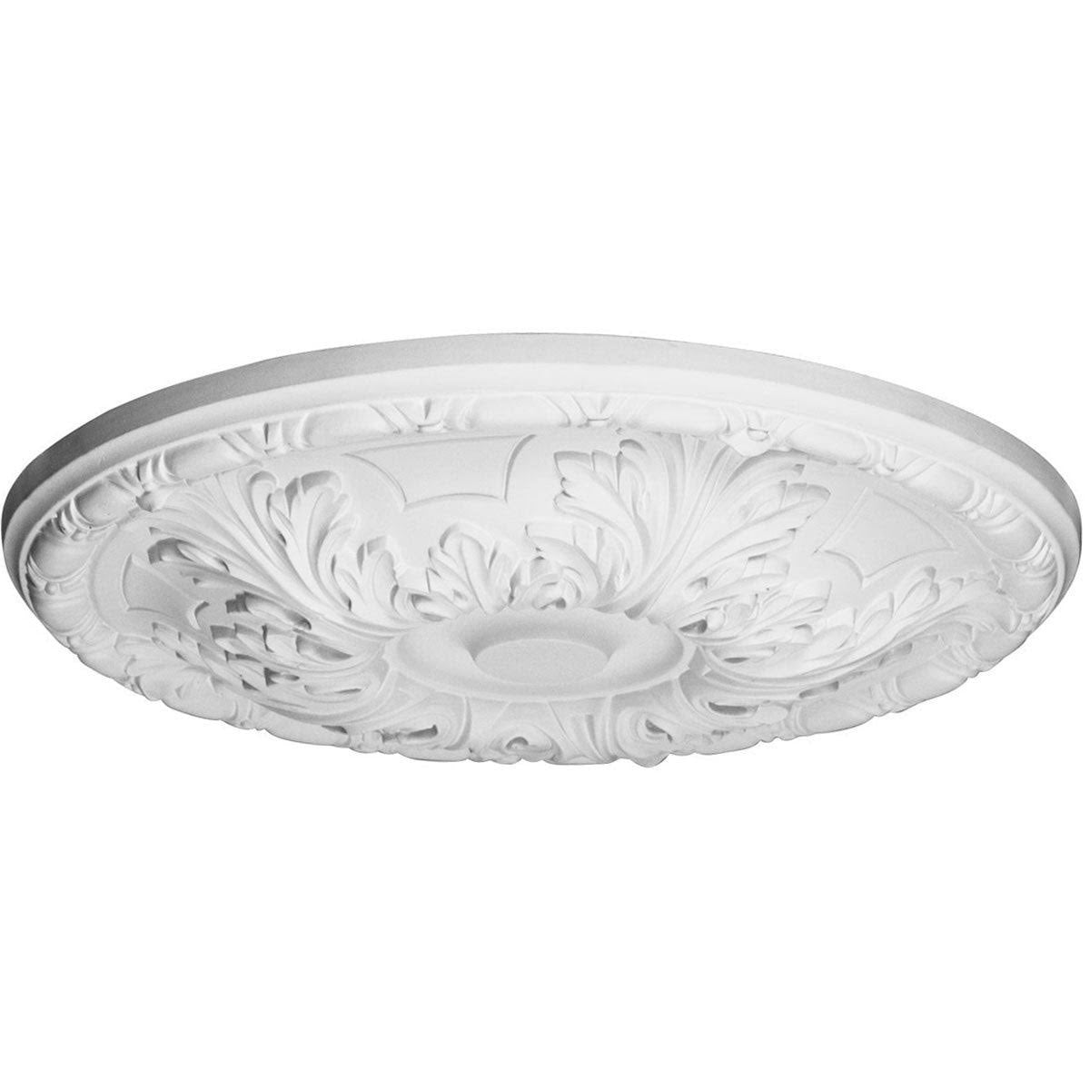 15 3/4x22OD x 5/8x22P Hand-Painted Iridescent Ceiling Medallion H63569