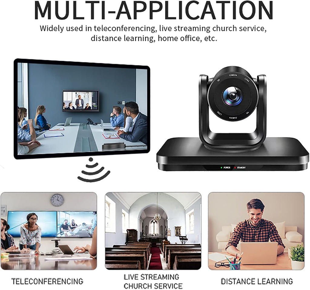 1080P PTZ Conference Camera with 3X Optical Zoom F23639
