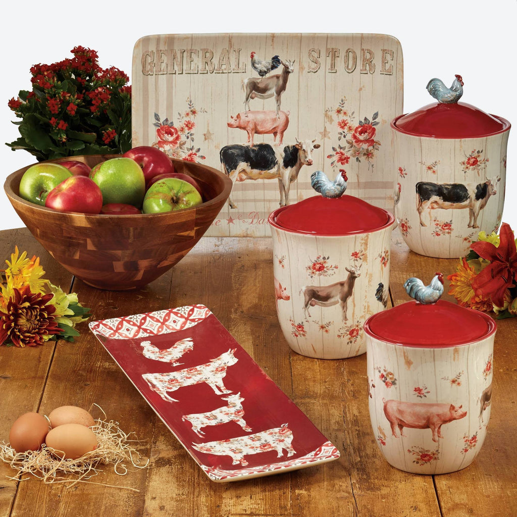Farmhouse Canister Set of 3 C28992