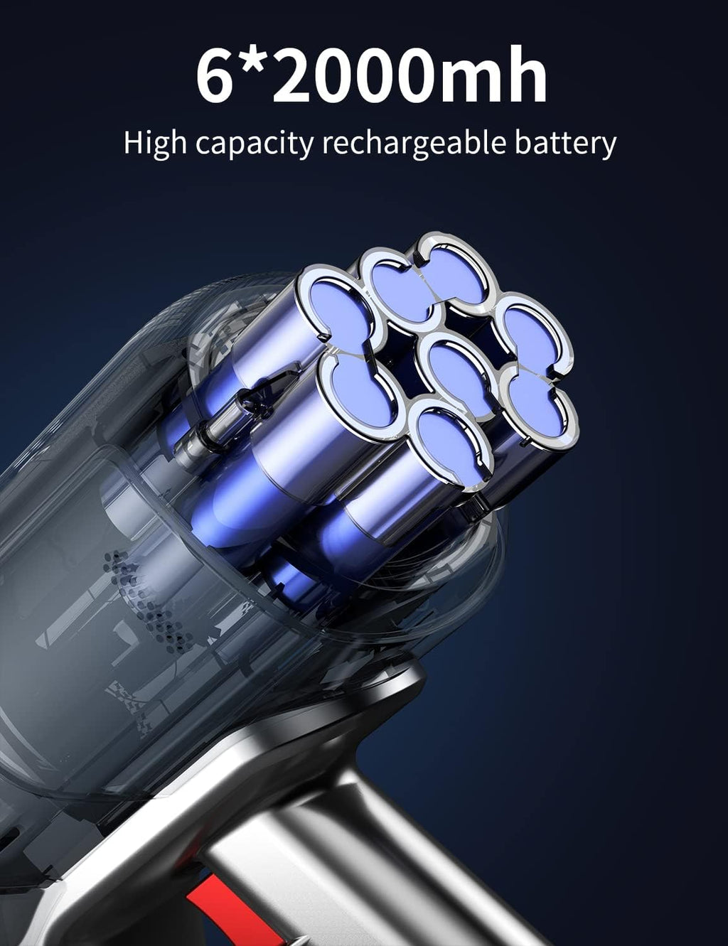 Cordless Stick Vacuum, 25Kpa 4-in-1 Lightweight, 40min Runtime, 250W Brushless Motor B35408