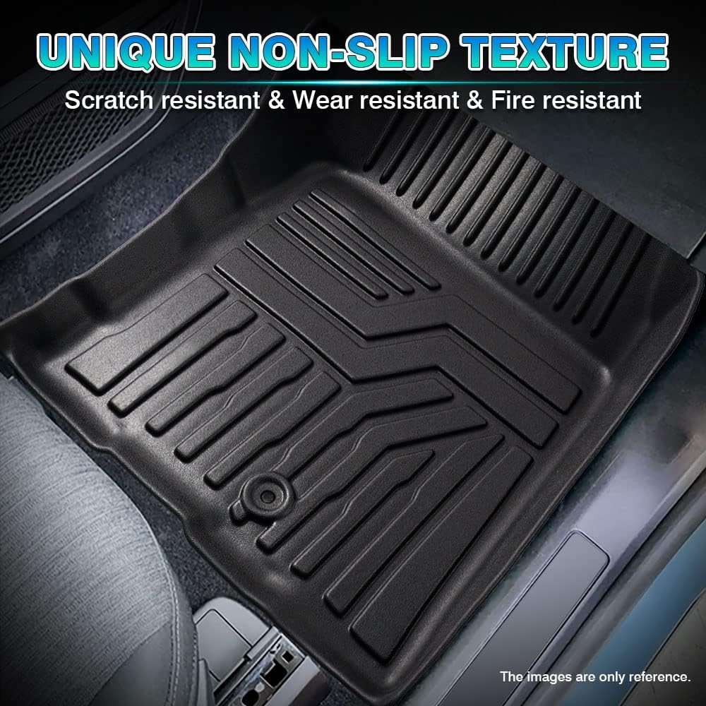 All Weather 3 Row Floor Liner Set Black R9528