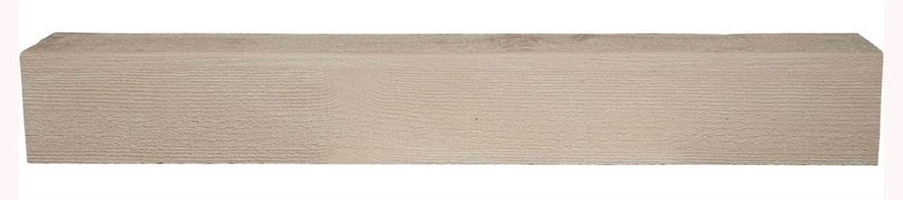 White 3-Sided Faux Wood Ceiling Beam P853